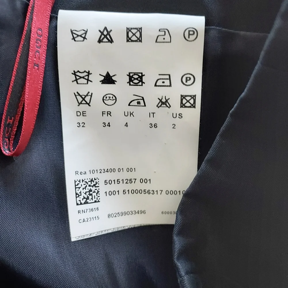 Hugo Boss Black Pencil Skirt Size 2